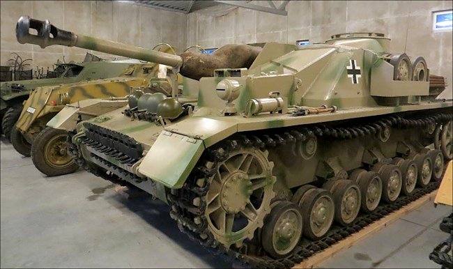 Surviving German StuG IV Sturmgeschütz Tank Destroyer Sd.Kfz.142