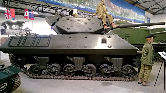 Surviving M10 Wolverine Tank Destroyer