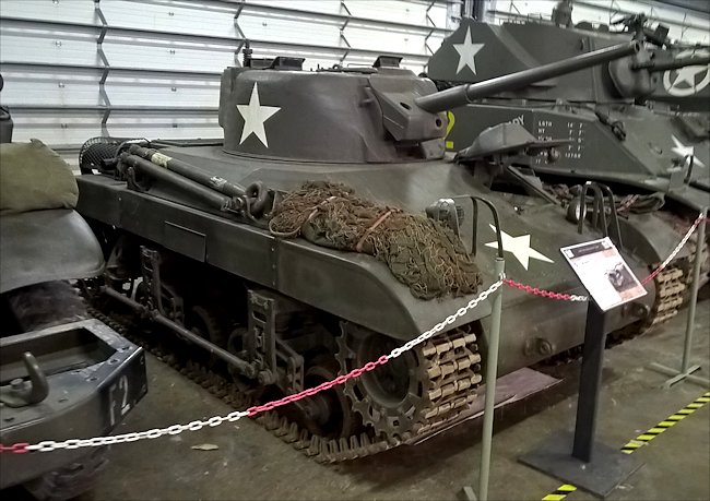 M22 Locust Light Tanks did not see action in the WW2 Battle of the Bulge