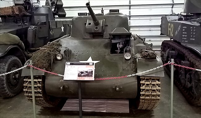 M22 Locust Light Tanks did not see action in the WW2 Battle of the Bulge