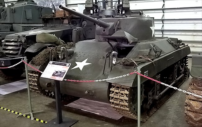 M22 Locust Light Tanks did not see action in the WW2 Battle of the Bulge