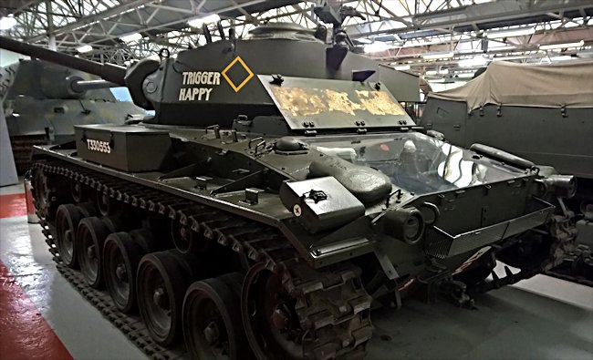 Restored M24 Chaffee Light Tank