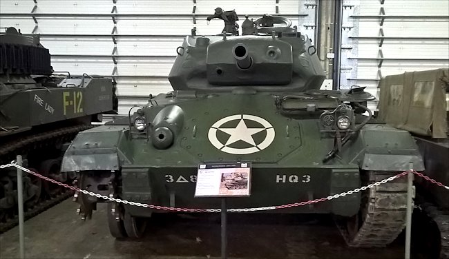 M24 Chaffee Light Tanks saw action in the WW2 Battle of the Bulge