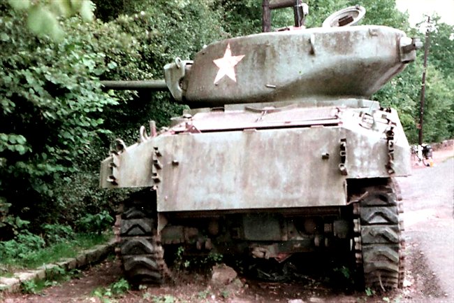 A M4A3E2(75) Jumbo Sherman tank