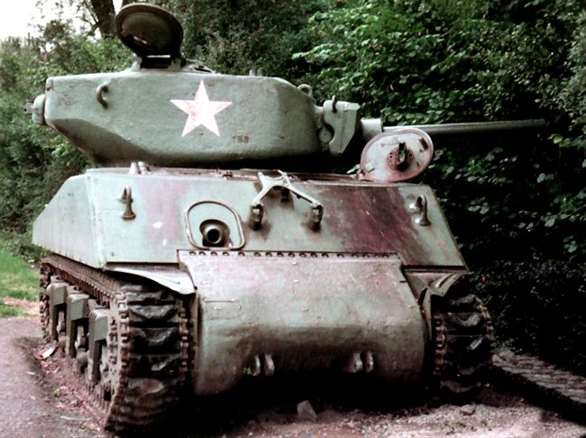 A M4A3E2(75) Jumbo Sherman tank