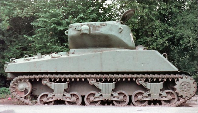 A M4A3E2(75) Jumbo Sherman tank