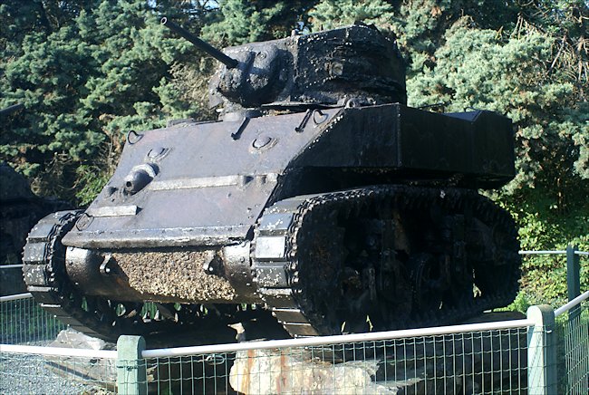 Surviving M5A1 Stuart Light Tank D-Day Underwater Wrecks Museum