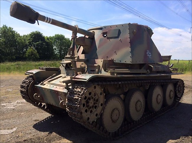 Marder Iii Ausf H 7 5 Cm Pak 40 3 Sd Kfz 138 Tank Destroyer In Working Condition