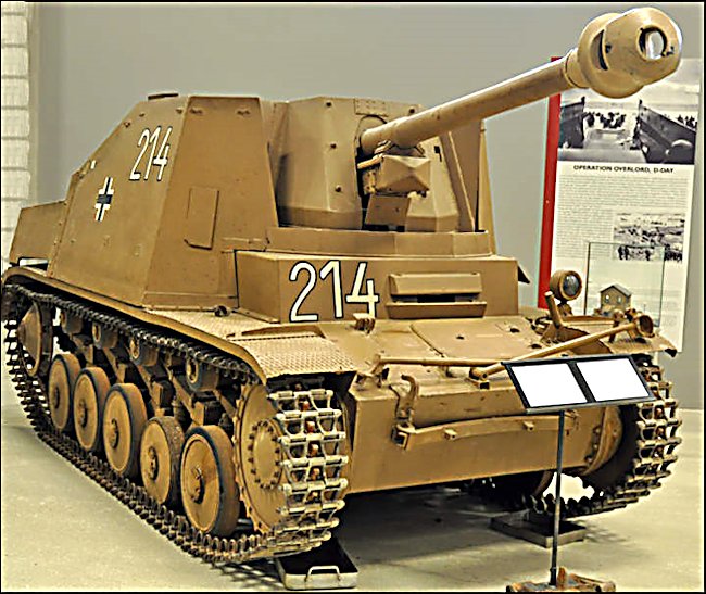 Surviving German Marder II Sd.Kfz. 132 Tank Destroyer