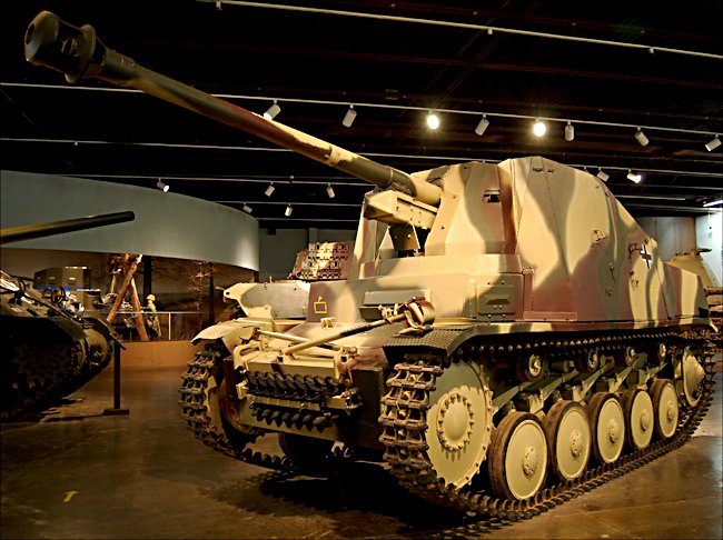 Surviving German Marder II Sd.Kfz. 132 Tank Destroyer