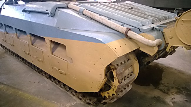Surviving Matilda II British Infantry Tank A12 Defiance