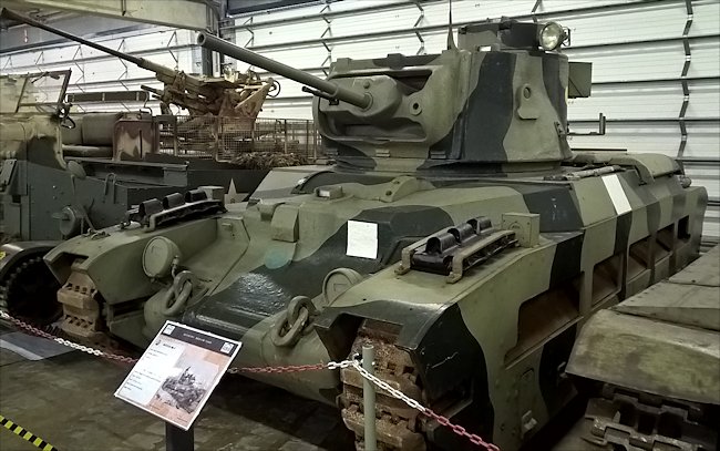 British Matilda II Mk III tank did not see action in the WW2 Battle of the Bulge