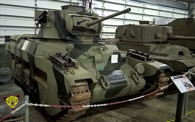 British Matilda II Mk III tank did not see action in the WW2 Battle of the Bulge