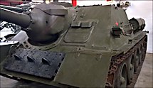 Surviving SU-100 Russian Soviet Tank Destroyer SPG