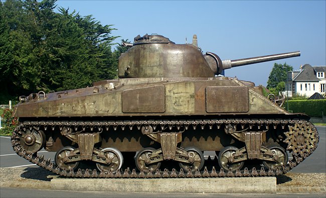 M4A4T Sherman tank
