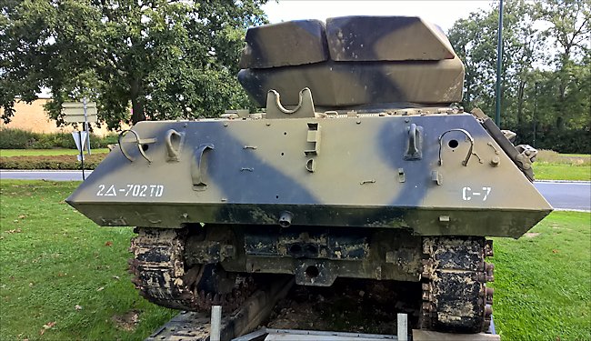 M10 Wolverine Tank Destroyer used in Normandy during D-Day