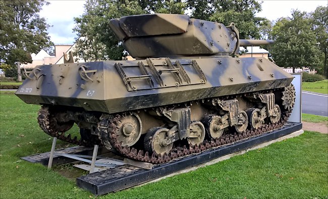 Surviving M10 Wolverine TD used on D-Day