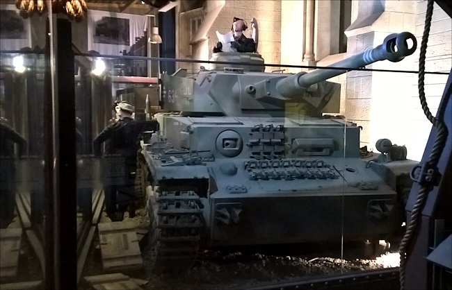 Surviving Panzer IV Tank Ausf H Tank used in Normandy during D-Day
