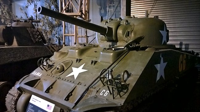 Surviving M4A4 Sherman Tank used during D-Day