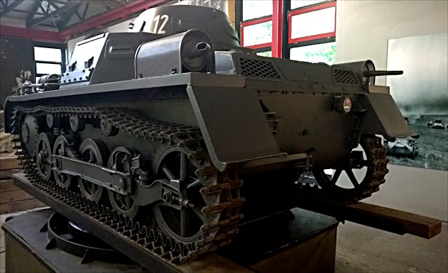 Surviving German Panzer I Ausf. A tank Panzerkampfwagen