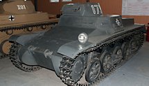 Surviving German Panzer I Ausf. B tank Panzerkampfwagen kubinka Russia