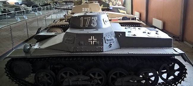 rebuilt German Panzer I Ausf. B tank Panzerkampfwagen