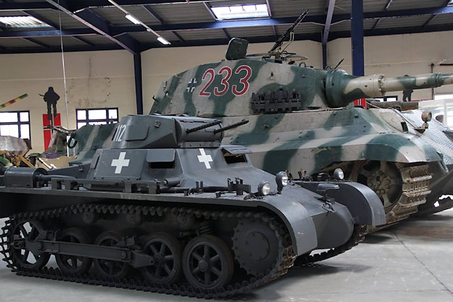 Surviving German Panzer I Ausf. A tank Panzerkampfwagen