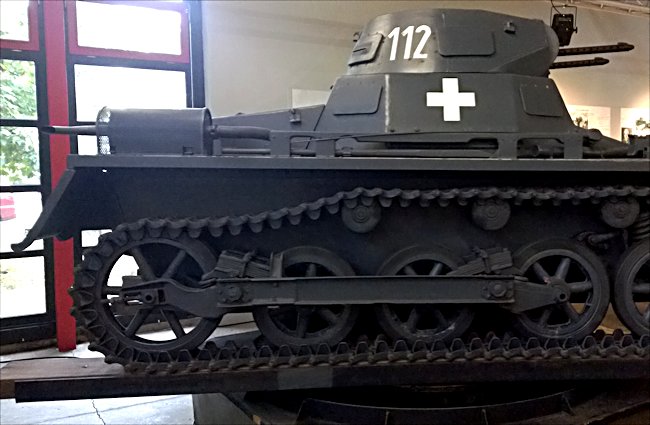 Surviving German Panzer I Ausf. A tank Panzerkampfwagen