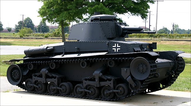 Surviving German Panzer PzKpfw 35(t) Lt Vs 35 Light Tank