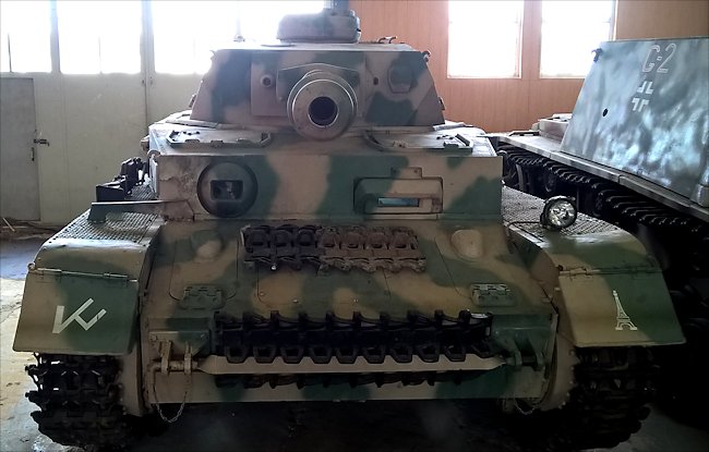 Surviving German Panzer IV Ausf G tank panzerkampfwagen 4 Sd.Kfz.161