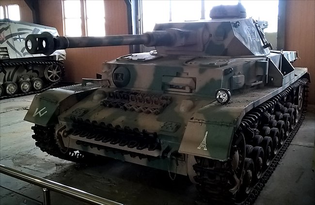 Surviving German Panzer IV Ausf G tank panzerkampfwagen 4 Sd.Kfz.161