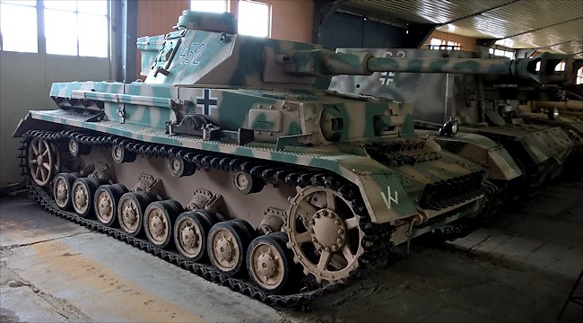 Surviving German Panzer IV Ausf G tank panzerkampfwagen 4 Sd.Kfz.161