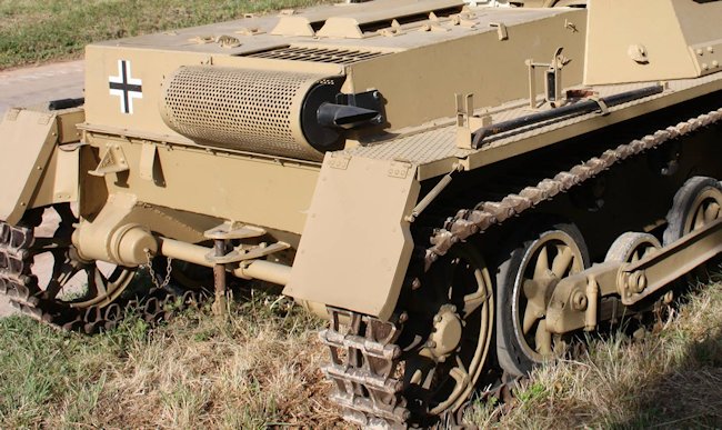 Surviving German Jagdpänzer 1 Tank Destroyer with its Skoda 47mm gun