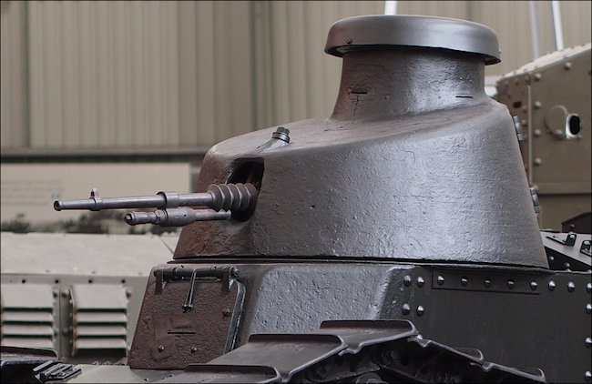 Surviving French WW1 Renault FT-17 Tank