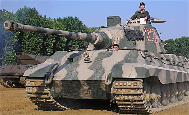 Surviving German Royal Tiger II Ausf. B Heavy Tank