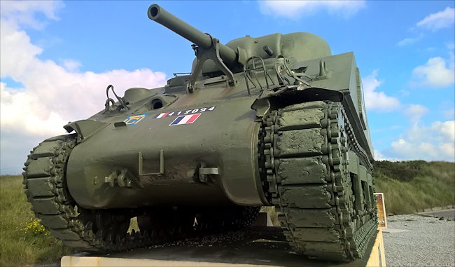 Surviving M4A2 Sherman Tank used during D-Day