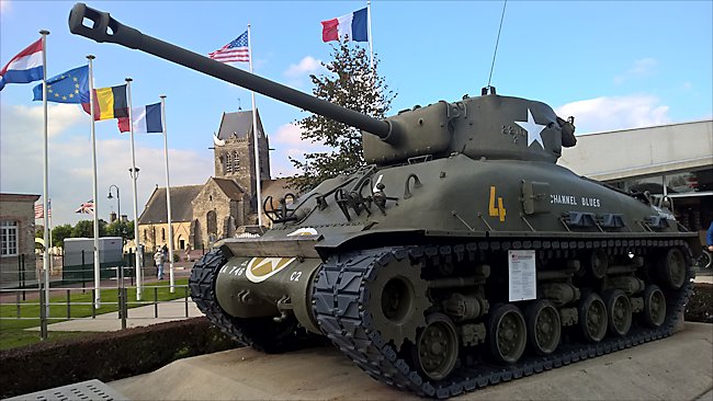 Surviving M4A1E8 76mm Sherman Tank It was not used in Normandy during D-Day