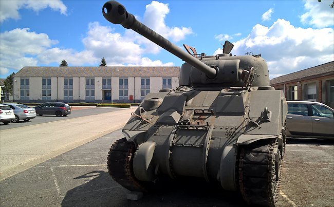 M4A4 Sherman Firefly 17pdr Vc Tanks saw action in the WW2 Battle of the Bulge