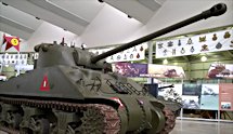 Surviving British WW2 Sherman Firefly 17-pounder Tank 