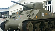 Surviving British WW2 Sherman Tank M4A1E8 76mm HVSS