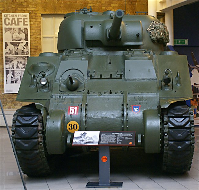 Surviving Sherman M4A4 British Medium Tank