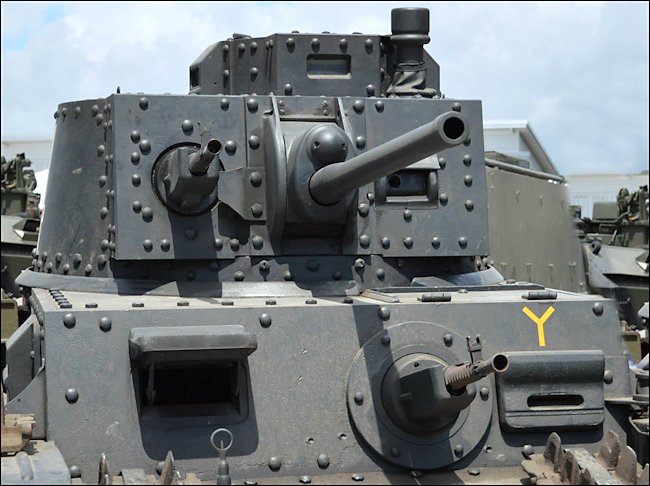 the Steve Lamonby Collection's German Panzer PzKpfw 38(t) Tank