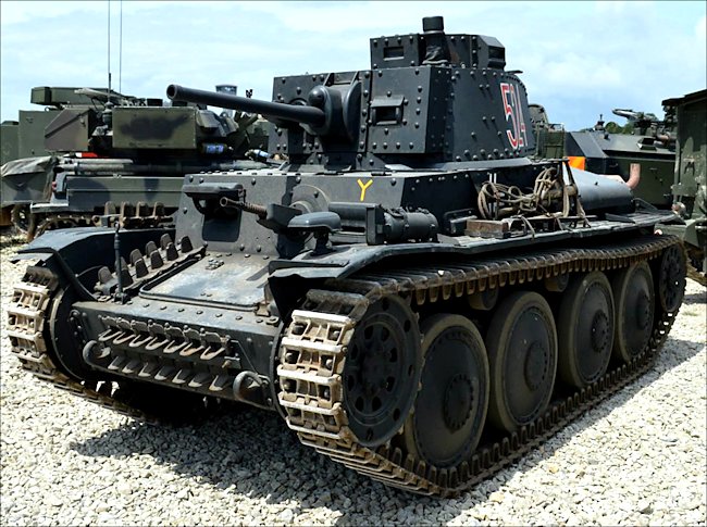 the Steve Lamonby Collection's German Panzer PzKpfw 38(t) Tank