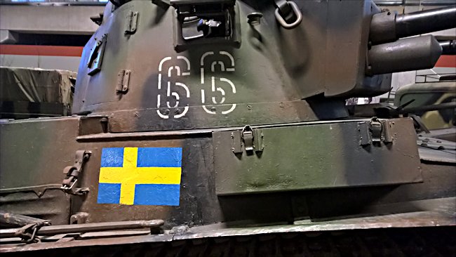 Photo of a Surviving Swedish m/38 Tank turret 