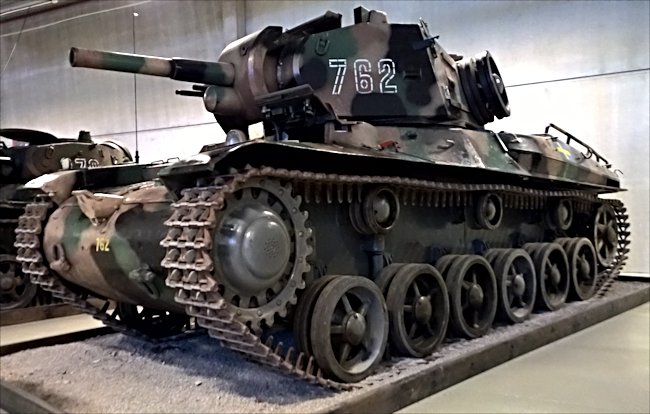 Surviving Swedish m/42 Tank