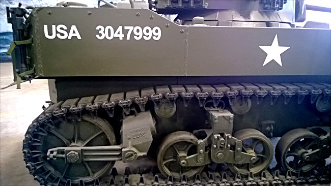 Surviving Stuart Light Tank M3A1