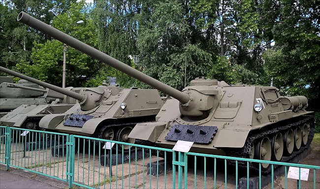 Surviving SU-100 Tank Destroyer