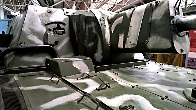 Surviving SU-76 Russian Soviet SPG gun mantel