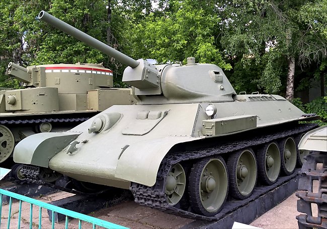 russian tanks ww2 t34