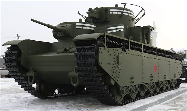 T-35 replica Tank